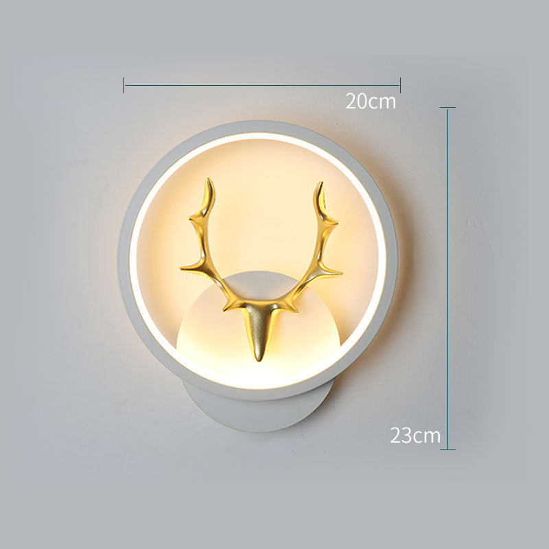 Lampe murale Art Deer Antler