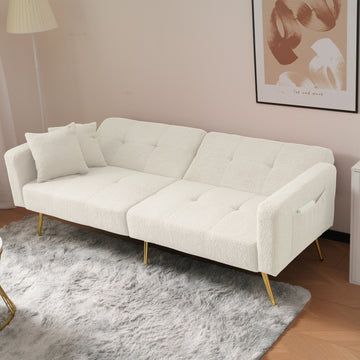 SOLACE Modern Sofa Bed White