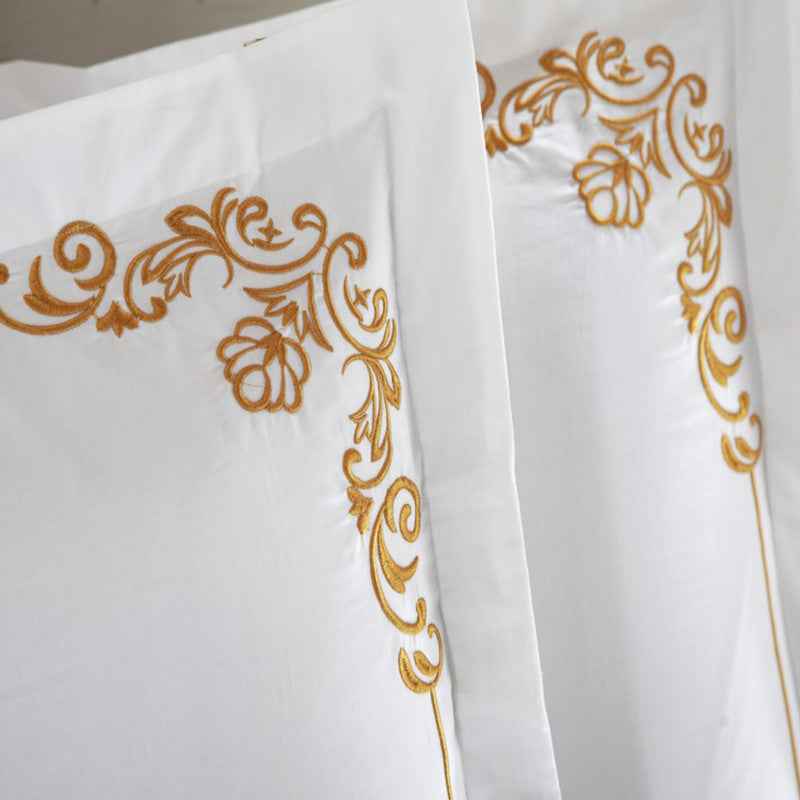 Plain Cotton Twill Bedding Set – 4 Piece