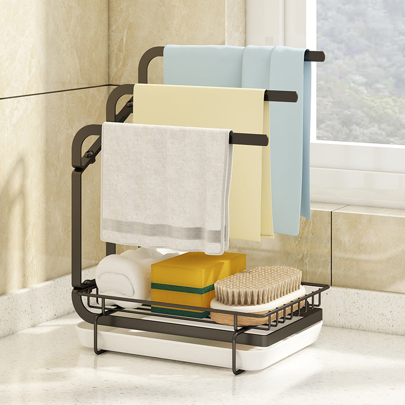 Removal Wipe Rack Countertop Sink Drain