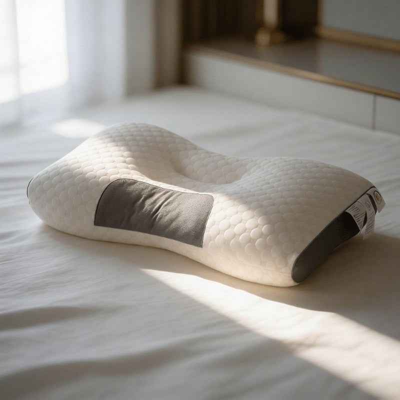 2PCS Cervical Orthopedic Pillow Neck Sholder Support Pain Relief Soft Pillows