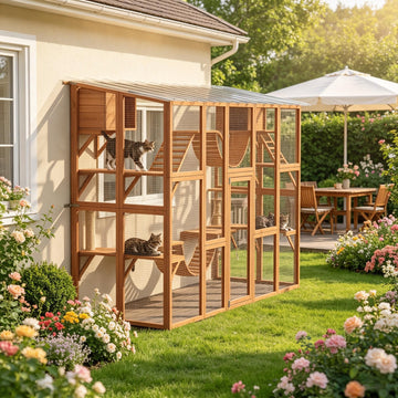 Large Outdoor Cat Enclosure