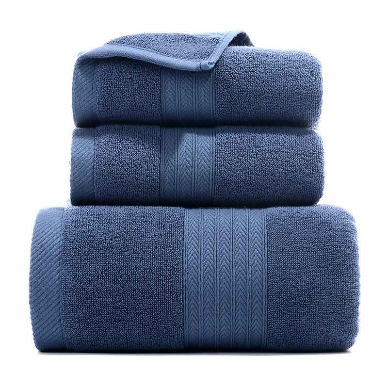 Cotton Towels Three-piece  Set