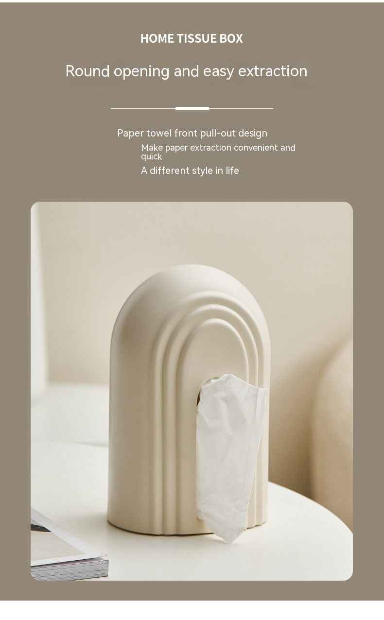 Arch Ceramic Tissue Box