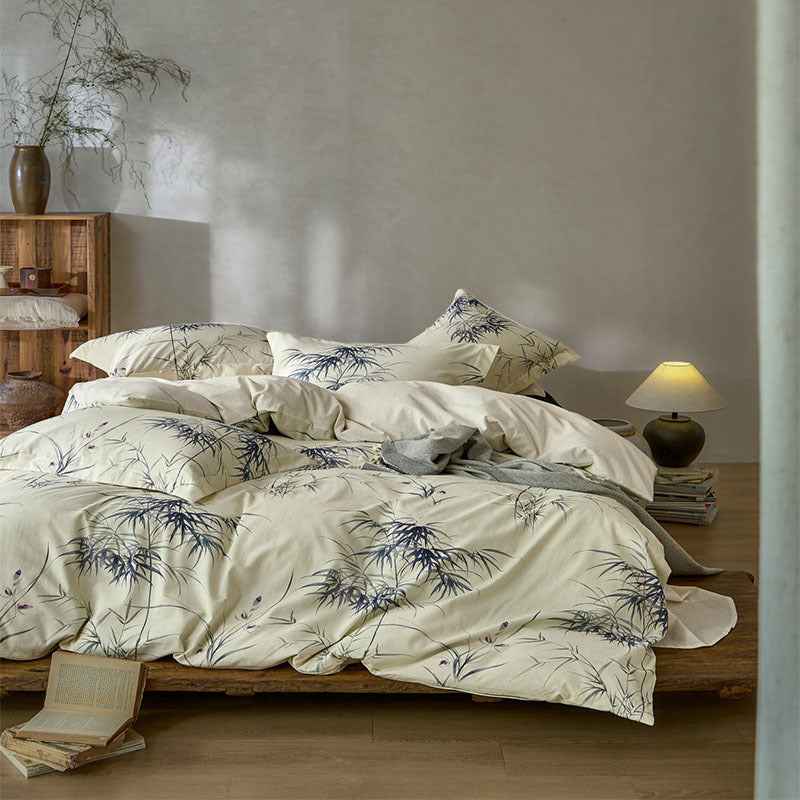 ZENILE   Double Bed Sheet Four-piece Set
