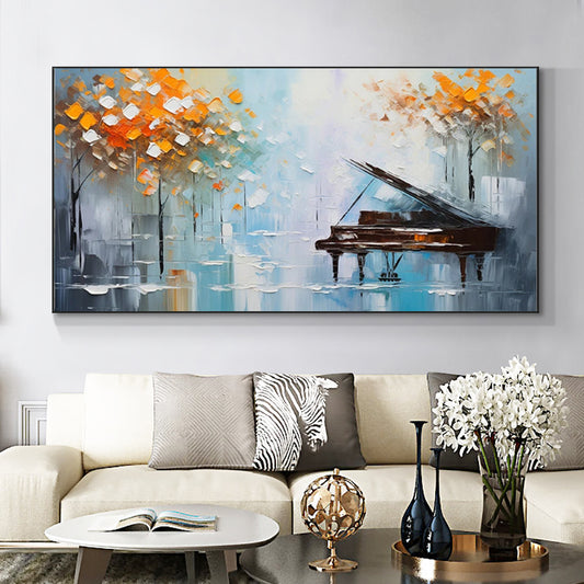 Wall Art Decoration Modern Piano Abstract Landscape Artwork