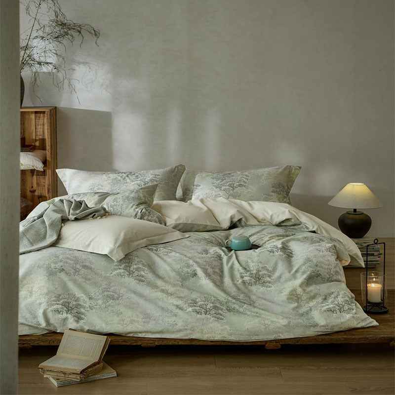 ZENILE   Double Bed Sheet Four-piece Set