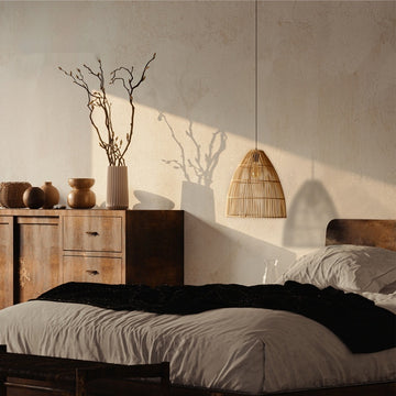 Woven Rattan Pendant Light