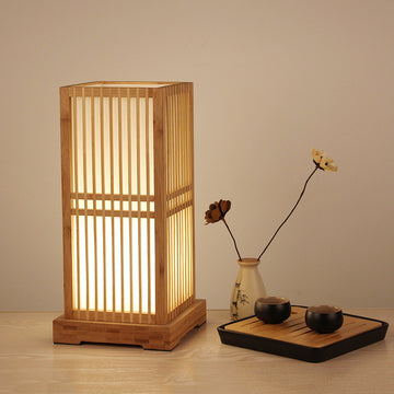 Handmade Bamboo Table Lamp