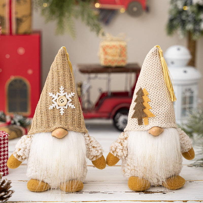 Knitted Reindeer Christmas Ornament