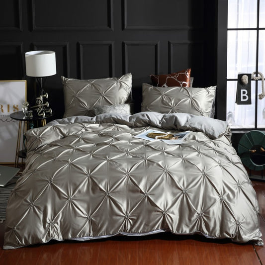 Johnson silk three-piece bedding Set