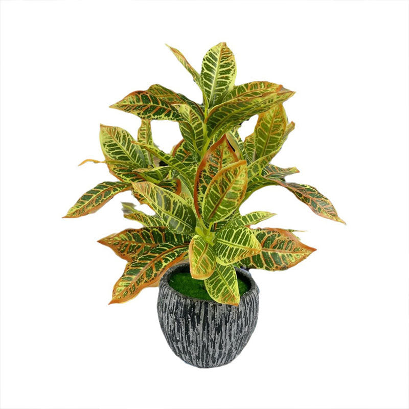 Artificial monstera leaf stem – view 4
