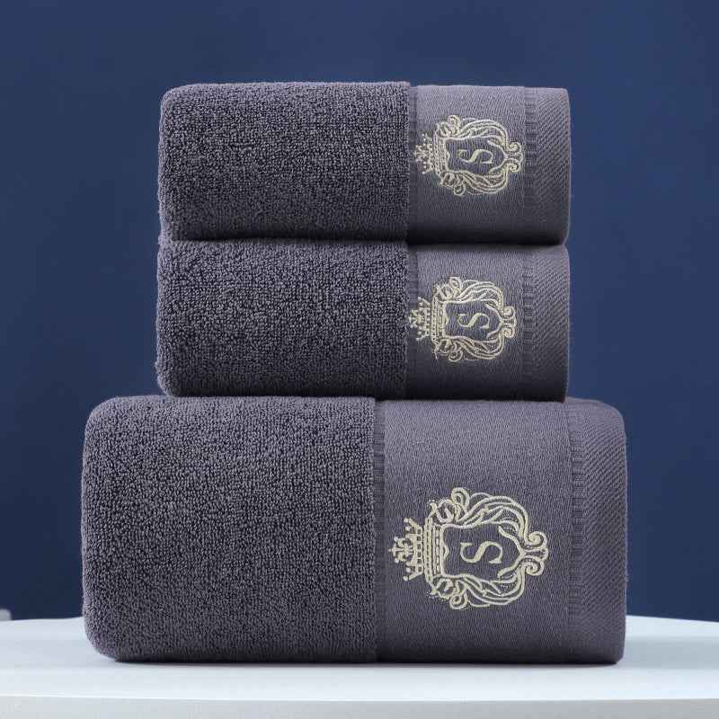 Cotton Towels Three-piece  Set