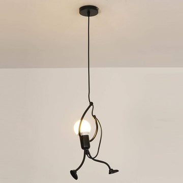 Black Iron Pendant Light