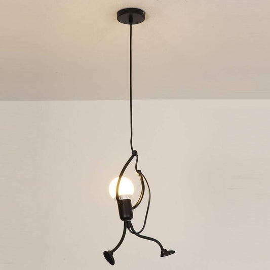 Black Iron Pendant Light
