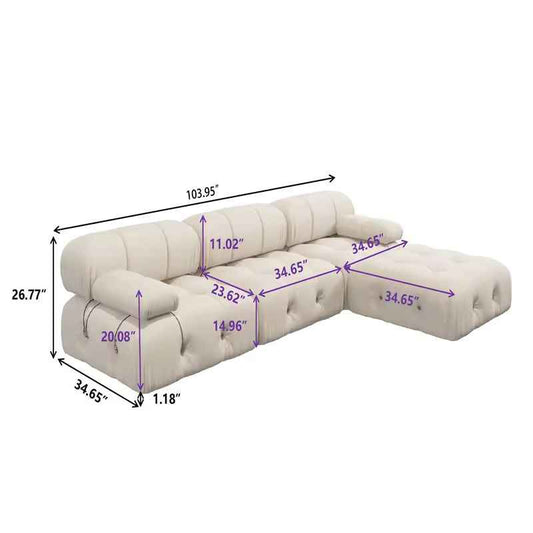 PINADRO Nordic Modern Sponge Sofa  Design