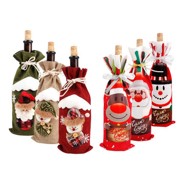 Christmas Wine Bottle Cover