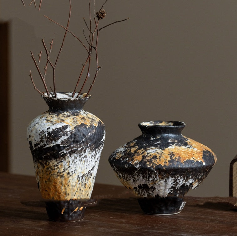 Wabi-Sabi Ceramic Vase