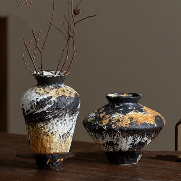 Wabi-Sabi Ceramic Vase