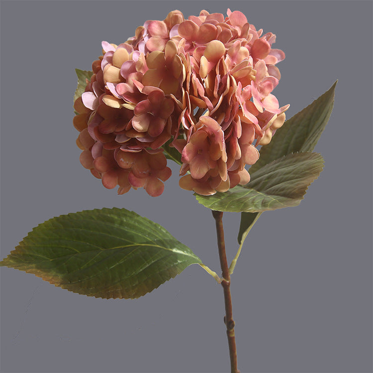 Artificial silk hydrangea stem, 54cm – view 3