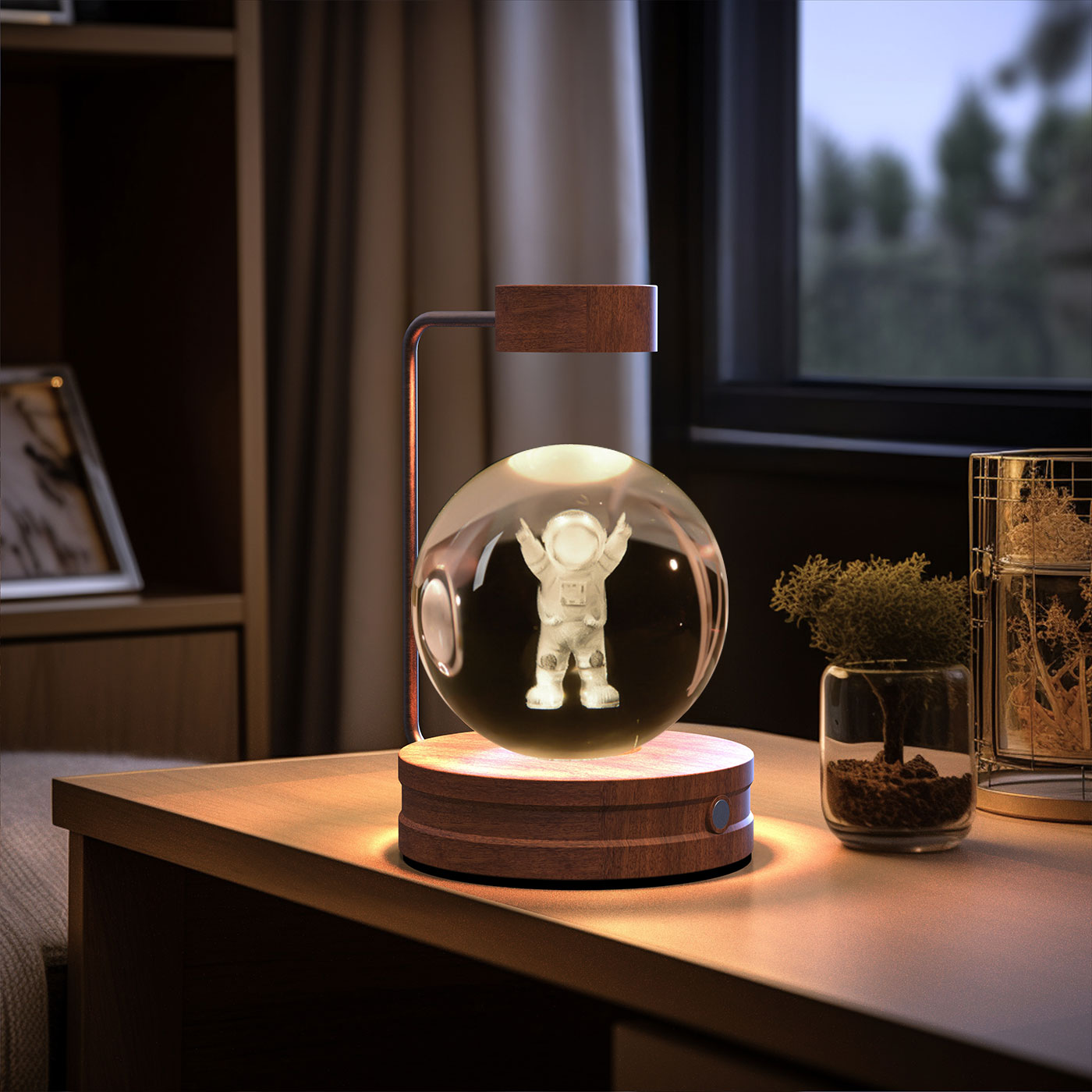 Crystal Ball  Night Light USB