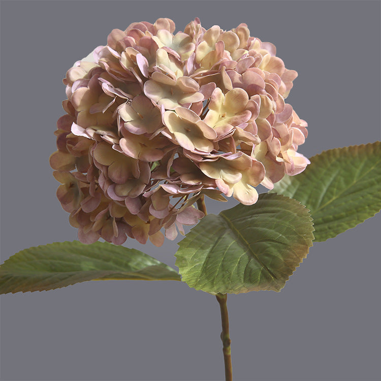 Artificial silk hydrangea stem, 54cm – view 4
