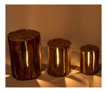 Tree Stump Garden Light