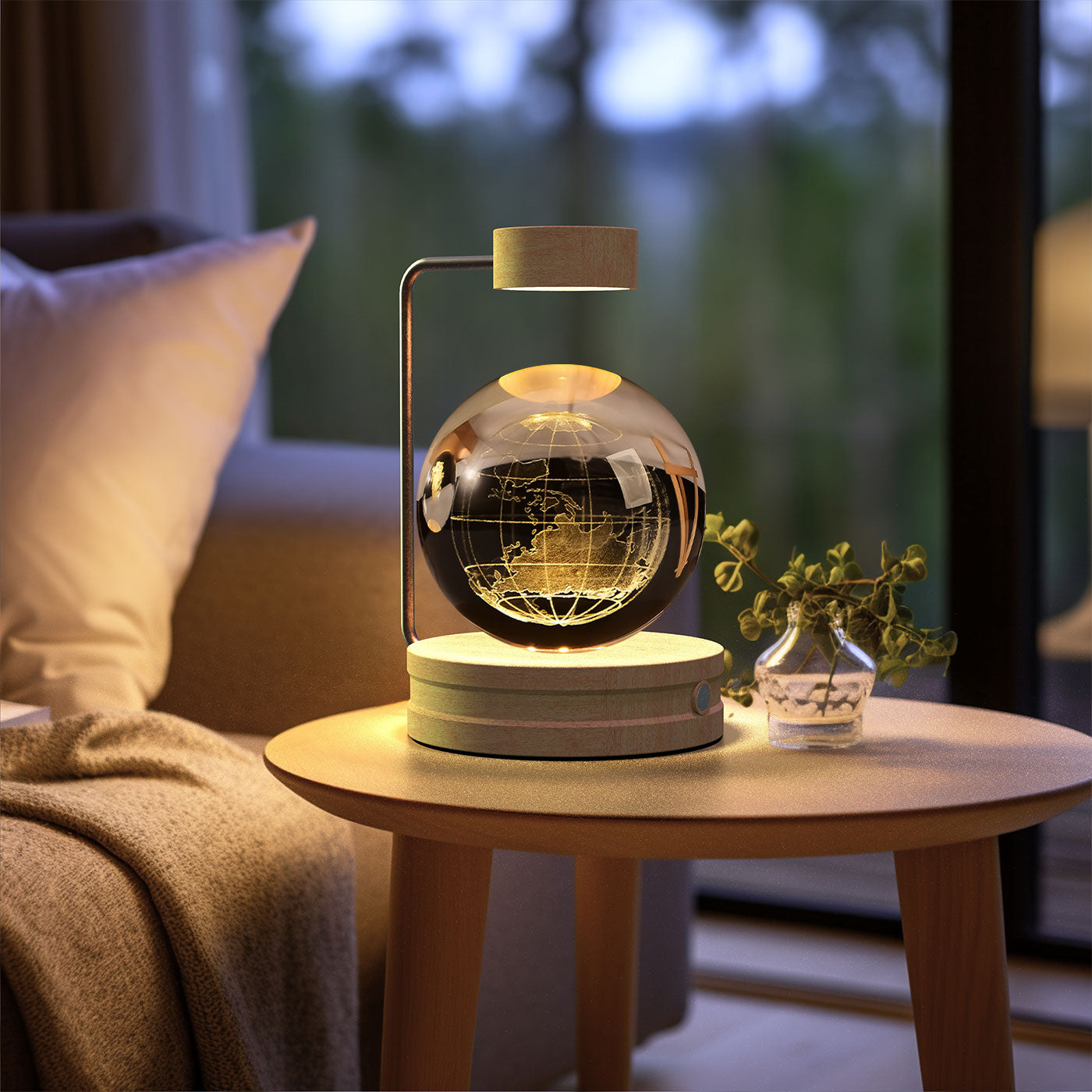 Crystal Ball  Night Light USB