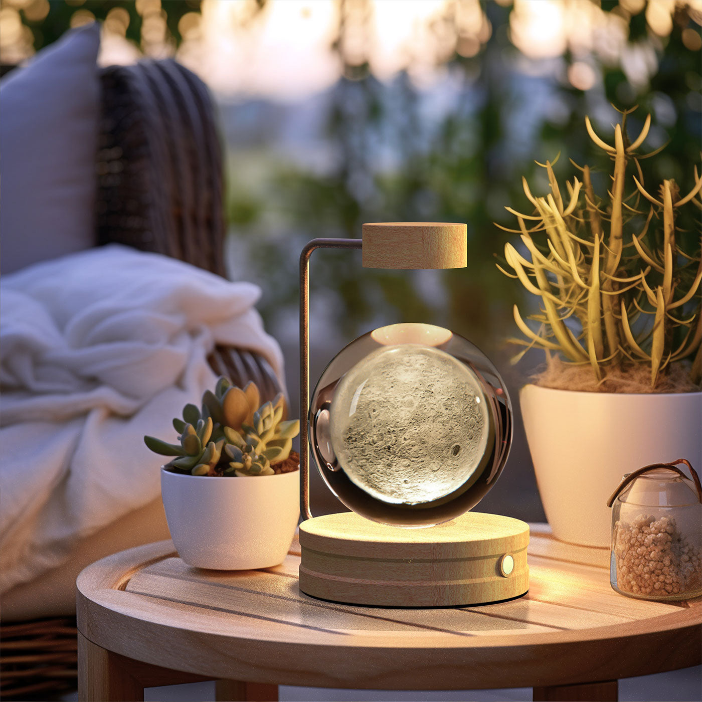 Crystal Ball  Night Light USB