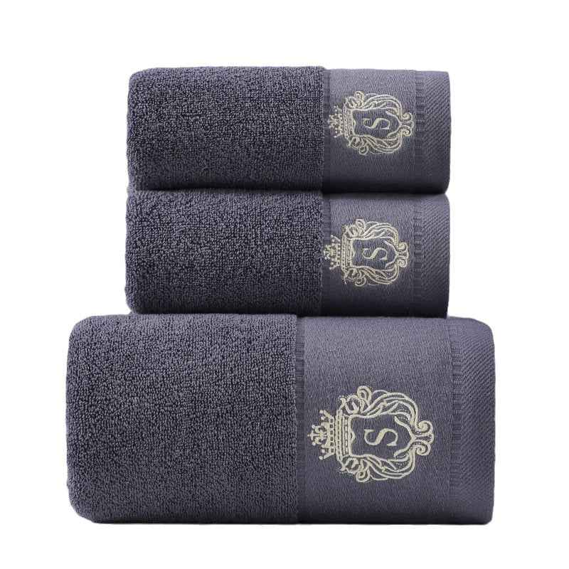 Cotton Towels Three-piece  Set