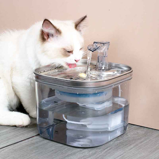 Pet  Stainless Steel Automatic Circulation Water Dispenser