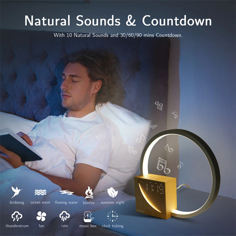 Bedside Touch Table Lamp With Natural Sounds