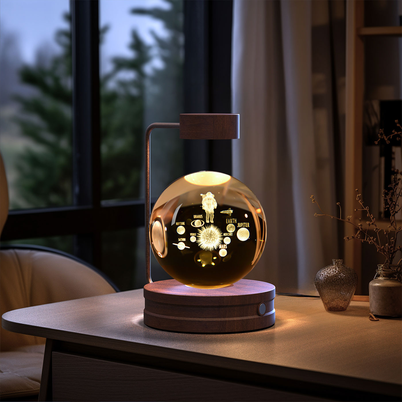 Crystal Ball  Night Light USB