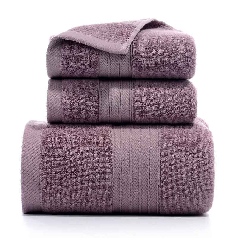 Cotton Towels Three-piece  Set