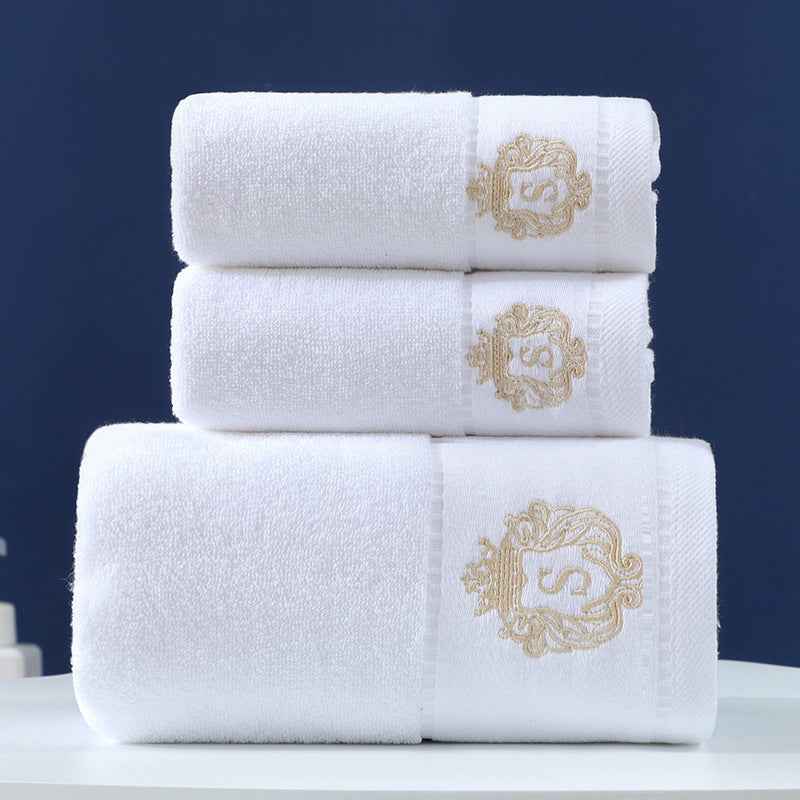 Cotton Towels Three-piece  Set