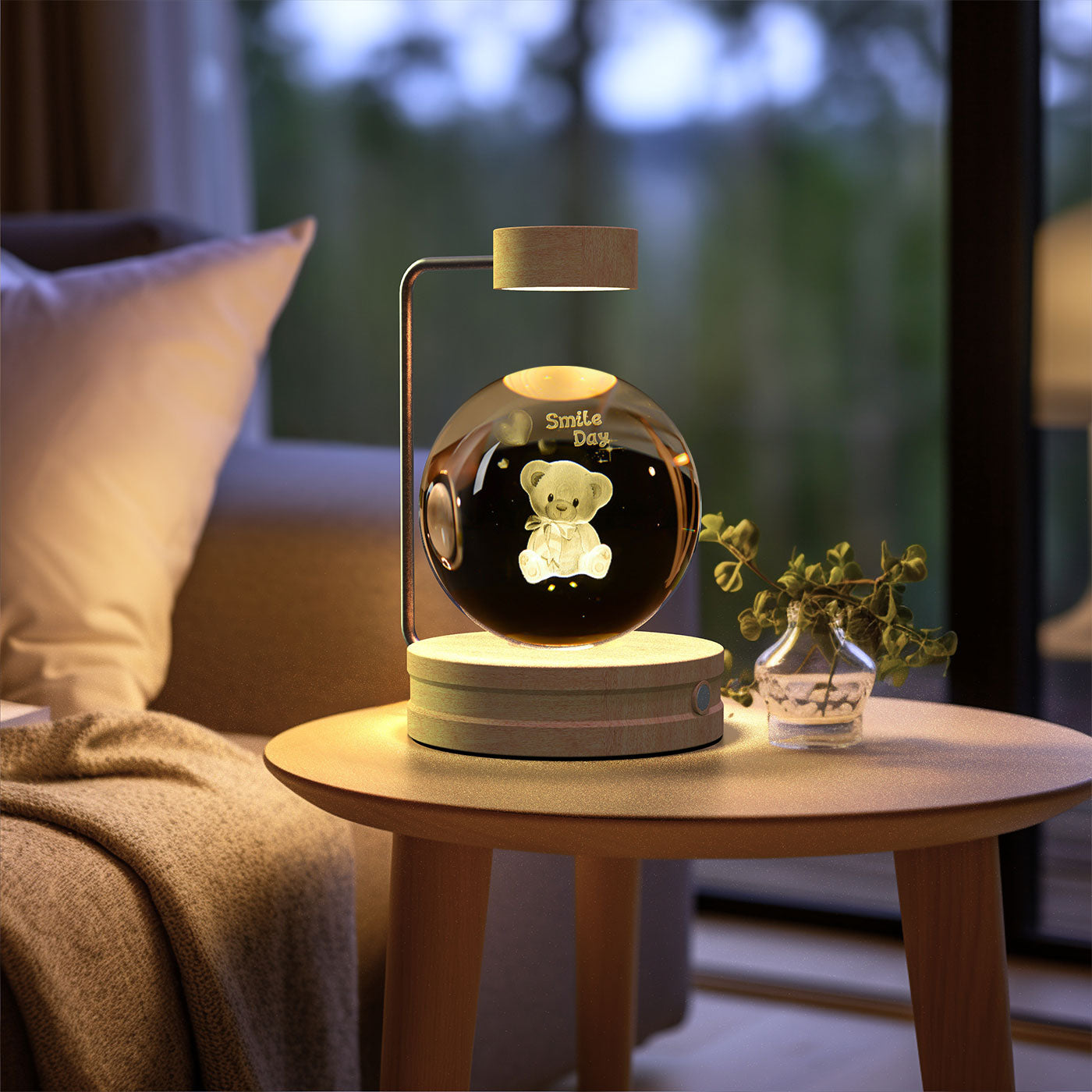 Crystal Ball  Night Light USB