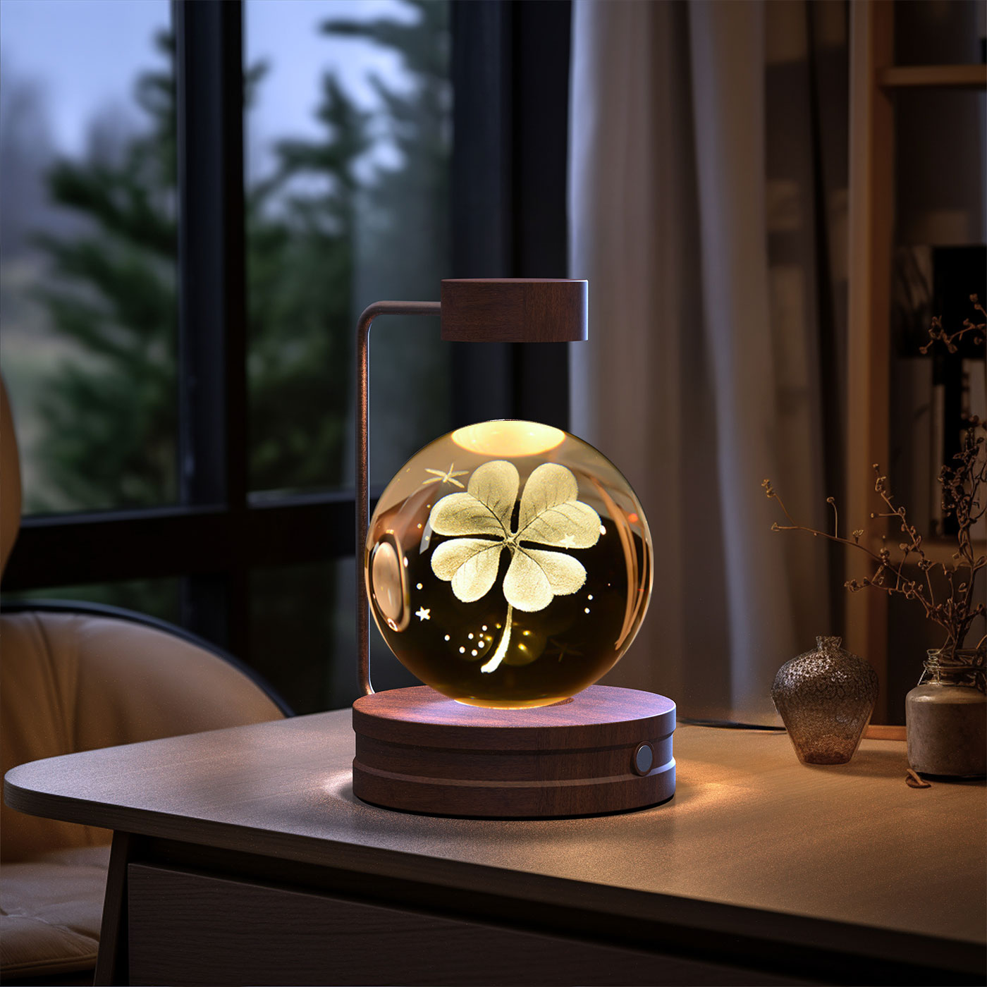 Crystal Ball  Night Light USB