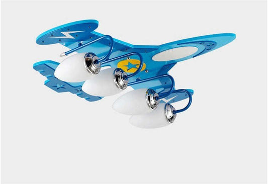 Aeroplane LED ceiling light for kids' rooms – image 2