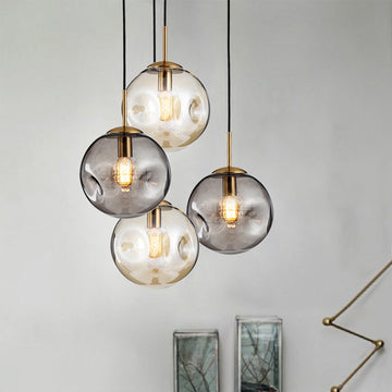 Glass Window Pendant Light