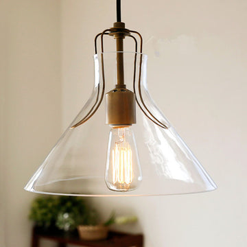 Umbrella Glass Pendant Light