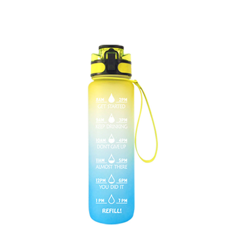 Flacon transparent Bouteille d'eau 1000ml