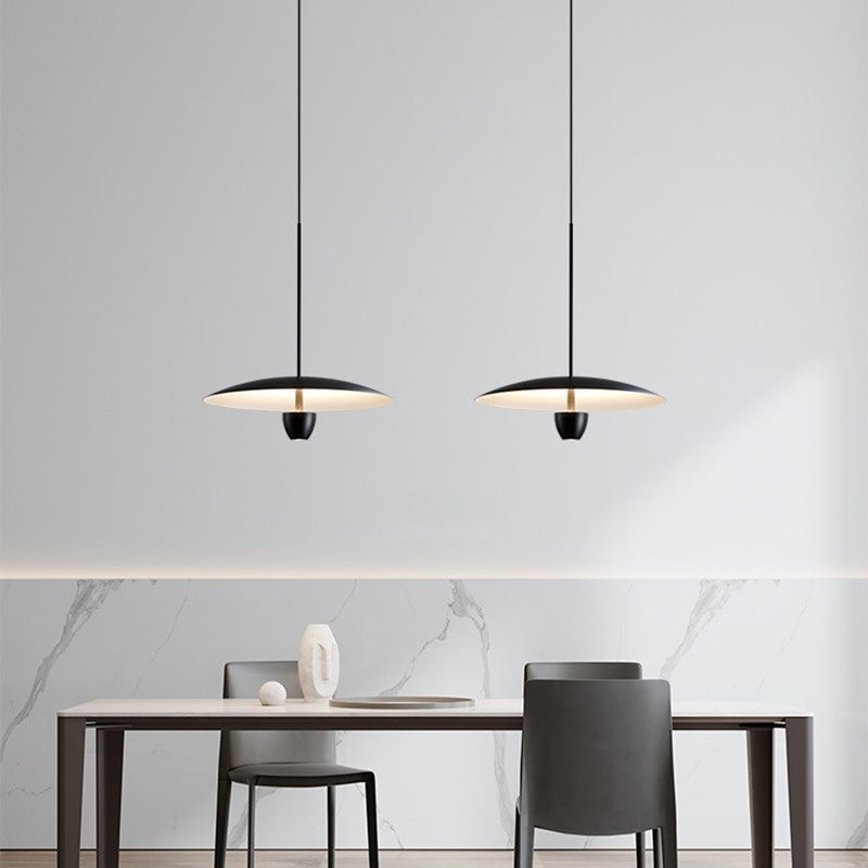 NORA black minimalist LED pendant light