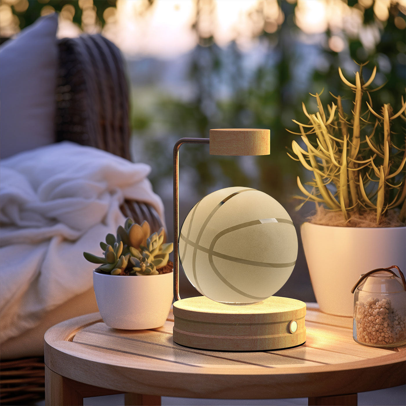 Crystal Ball  Night Light USB