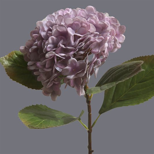 Artificial silk hydrangea stem, 54cm – view 2