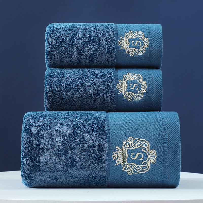 Cotton Towels Three-piece  Set