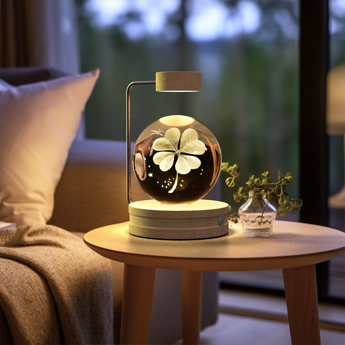 Crystal Ball  Night Light USB