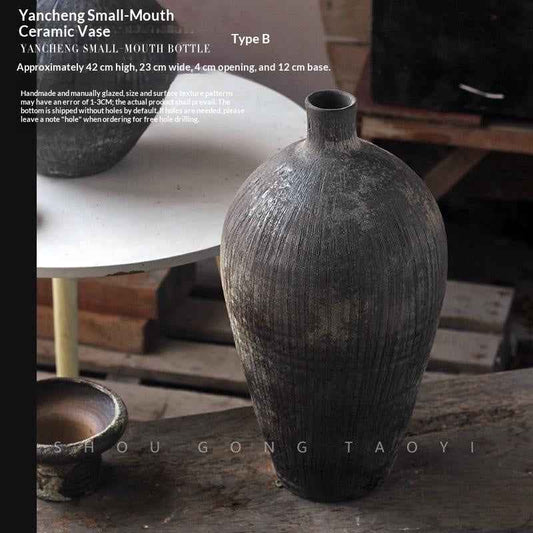 Handmade Retro Ceramic Vase