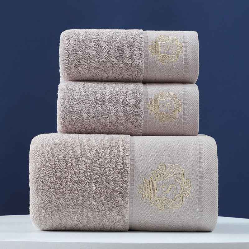 Cotton Towels Three-piece  Set
