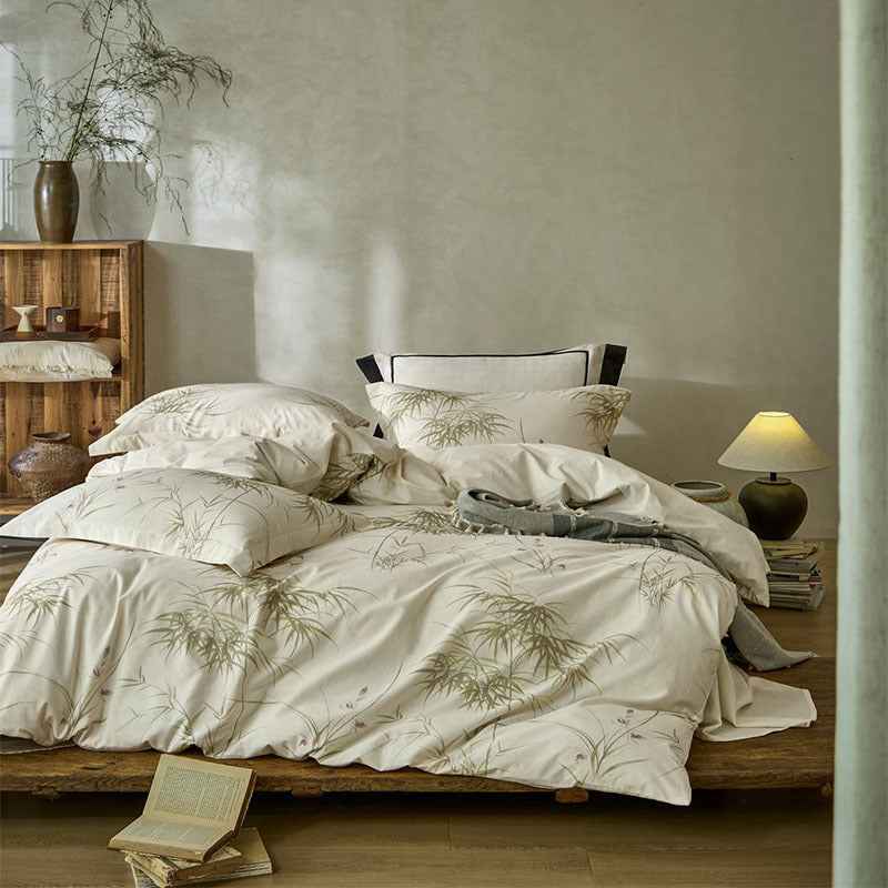 ZENILE   Double Bed Sheet Four-piece Set