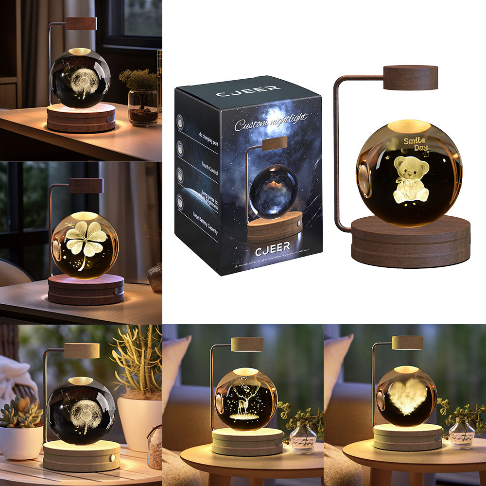 Crystal Ball  Night Light USB